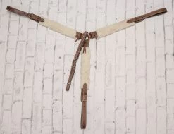 Charra Pechera Borrega Wool Breastcollar Honey Color