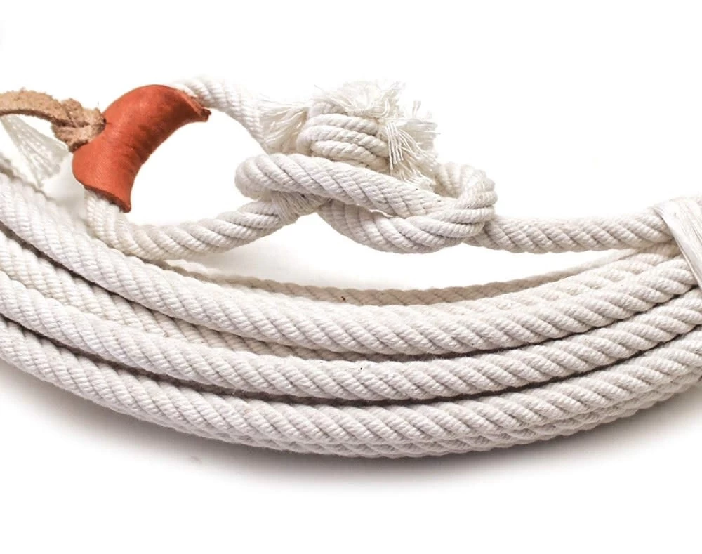 64 Ft White Cotton Rodeo Lasso Rope Soga De Algodon Charra - BL 4 64 Ft White Cotton Rodeo Lasso Rope Soga De Algodon Charra - BL - Image 2