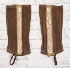 Polainas Charras (M) Horseshoe Half Charro Chaps