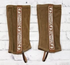 Polainas Charra Brown (M) Charro Half Mexican Chaps