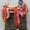 15" Mexican Saddle Saddlebag Saddle Montura Charra Con Cantinas