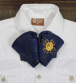 Charro Mono Flor Oro Lienzo Charro