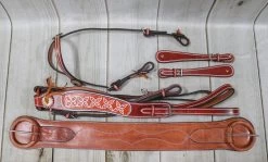 15" Mexican Saddle Saddlebag Saddle Montura Charra Con Cantinas -Western Harness Shop image 403