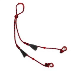 Riendas Charras Negro/Rojo Crines Caballo Horse Reins Red/Black