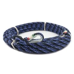 Blue Cotton Charro 68 Ft Lasso Metal Burner Soga Con Hondilla Metal