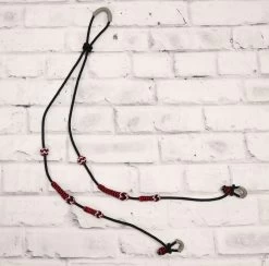 Riendas Charras Boton Black Button Charro Reins