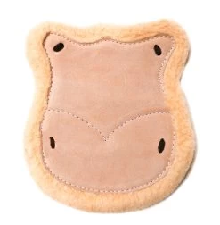 Natural Asiento De Borrego Charro Western Saddle Leather Wool Cushion