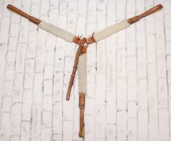 Pecho-Pretal Tan Charro Con Borrega Horse Breast Collar Wool
