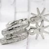 Espuelas Charras Acero Diseno Charro Spurs -Western Harness Shop image 462