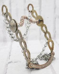 5" Acero Charro Freno Flor Charro Horse Bit