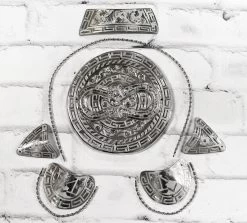 3D Herraje Horseshoe Acero Montura Charra Saddle Kit