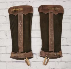 Gamuza Polainas Charras Cafe Long Half Chaps