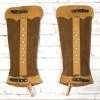 Charros Gamuza Polainas Tan Miel Long Half Chaps