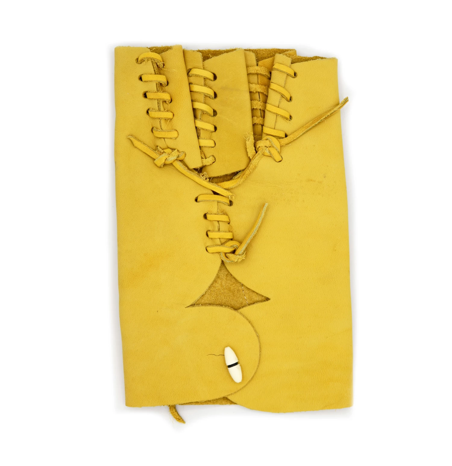 Manilla Amarilla Corta De Piel (Large) Yellow Leather Glove 3 Manilla Amarilla Corta De Piel (Large) Yellow Leather Glove