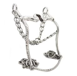 5" Freno Charro Acero Cobre Horse Bit Charro