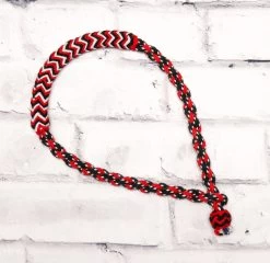 Horse Cotton Bosal Red Braided Bosal Charro Algodon Trenzado