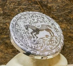 Caballo 3D Herraje Acero Montura Charra Fuste Tree 7 Caballo 3D Herraje Acero Montura Charra Fuste Tree -Western Harness Shop image 568