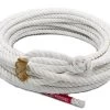60ft White Lead Rope Poly Nylon 10.5mm Charreria Plomo 2 60ft White Lead Rope Poly Nylon 10.5mm Charreria Plomo -Western Harness Shop image 582