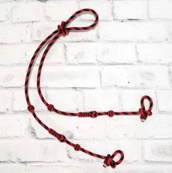 Riendas Charras Boton Rojo Red Button Charro Reins