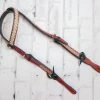 Charro Saddle Miel Tan Headstall White Embroidered Cabezada Charra