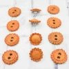 Miel Tan Juego De Chapetones Conchos Monturas Charras -Western Harness Shop image 622