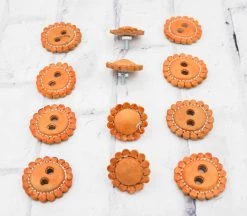 Miel Tan Juego De Chapetones Conchos Monturas Charras