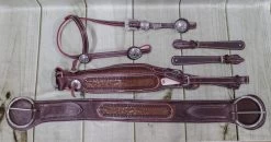 15.5" Montura Vino Horse Charro Mexican Saddle -Western Harness Shop image 629