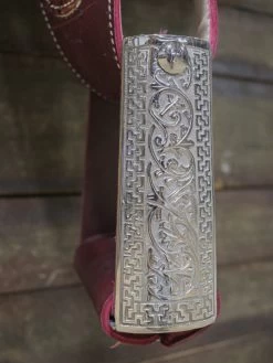 15.5" Montura Vino Horse Charro Mexican Saddle -Western Harness Shop image 630