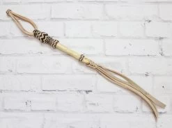 Charro Leather Cuarta Algodon Brown Cotton Quirt