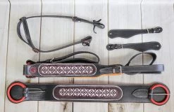 14.5" Black Montura Charra Cantinas Charro Saddle -Western Harness Shop image 665