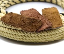(LOT OF 3) Charro Saddle Soga Reata Rosaderas Charras Suede Lariat Burners Hilo