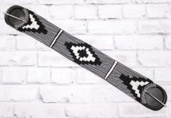 34" Cincho Blanco Nylon Horse Braided White Cinch