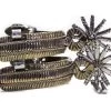 Doradas Espuelas Charras Mexicanas Spurs Acero Inoxidable Stainless Steel -Western Harness Shop image 679