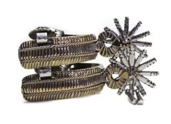 Doradas Espuelas Charras Mexicanas Spurs Acero Inoxidable Stainless Steel