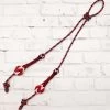 Red Riendas Charras Gruesas Charro Reins Charreria -Western Harness Shop image 690