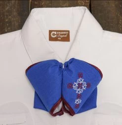 Moño Azul Charro Fino Charro Bow Tie