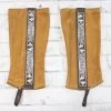 Polainas Tan Charro Cowboy Half Chaps (M) 2 Polainas Tan Charro Cowboy Half Chaps (M) -Western Harness Shop image 729