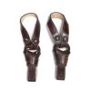 Brown Charro Saddle Latigo Replacement Set