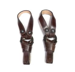 Brown Charro Saddle Latigo Replacement Set