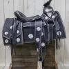 15" Horse Montura Charra Flor Embroidered Bordada