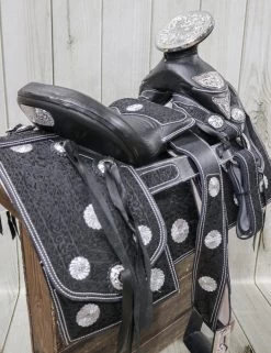 15" Horse Montura Charra Flor Embroidered Bordada -Western Harness Shop image 754