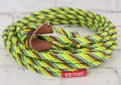 39FT. (12M) TRI Lime Green/Brown Soga Para Florear