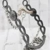 5 3/8 " Freno Charro Diseno Tradicional Black Horse Bit
