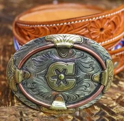 Hebillas Oval Charros Original (Nino) Buckle -Western Harness Shop image 78