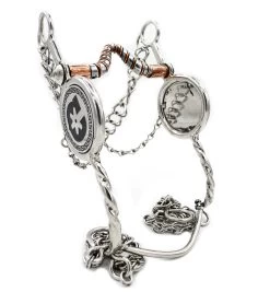 4 3/4" Charros Original Freno Bit Acero Bocado Cobre