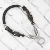 Bosal Negro De Tijeras Rawhide Metal Black -Western Harness Shop image 817