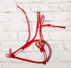 Rojo Charro Bosal Charro Cabresto Charro Headstall Bosal