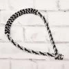 Bosal Negro/Blanco Trenzado Horse Cotton Braided Bosal Black/White -Western Harness Shop image 823