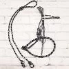 Black Bosalillo Charro De Nylon Horse Bosal Set -Western Harness Shop image 825