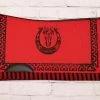 Red Charro Pad Suadero Para Caballo Horse Pad -Western Harness Shop image 827